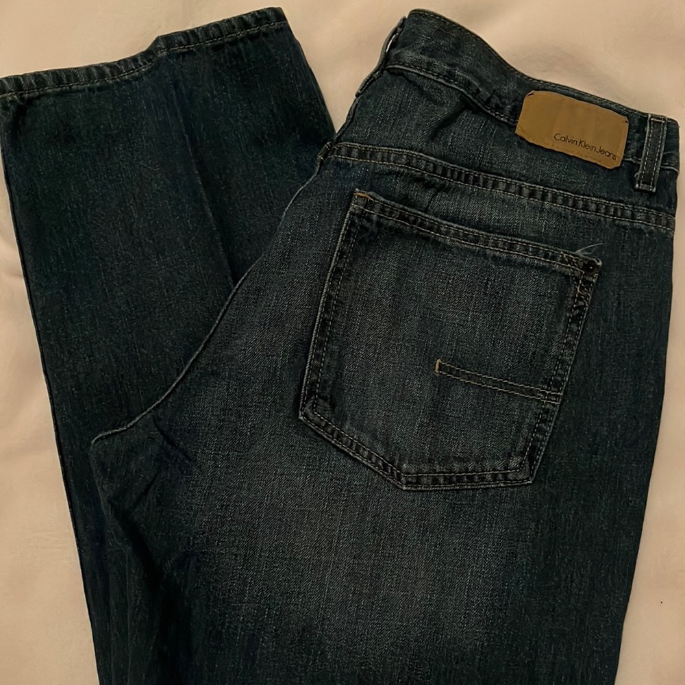 Mens Calvin Klein straight jeans size 38